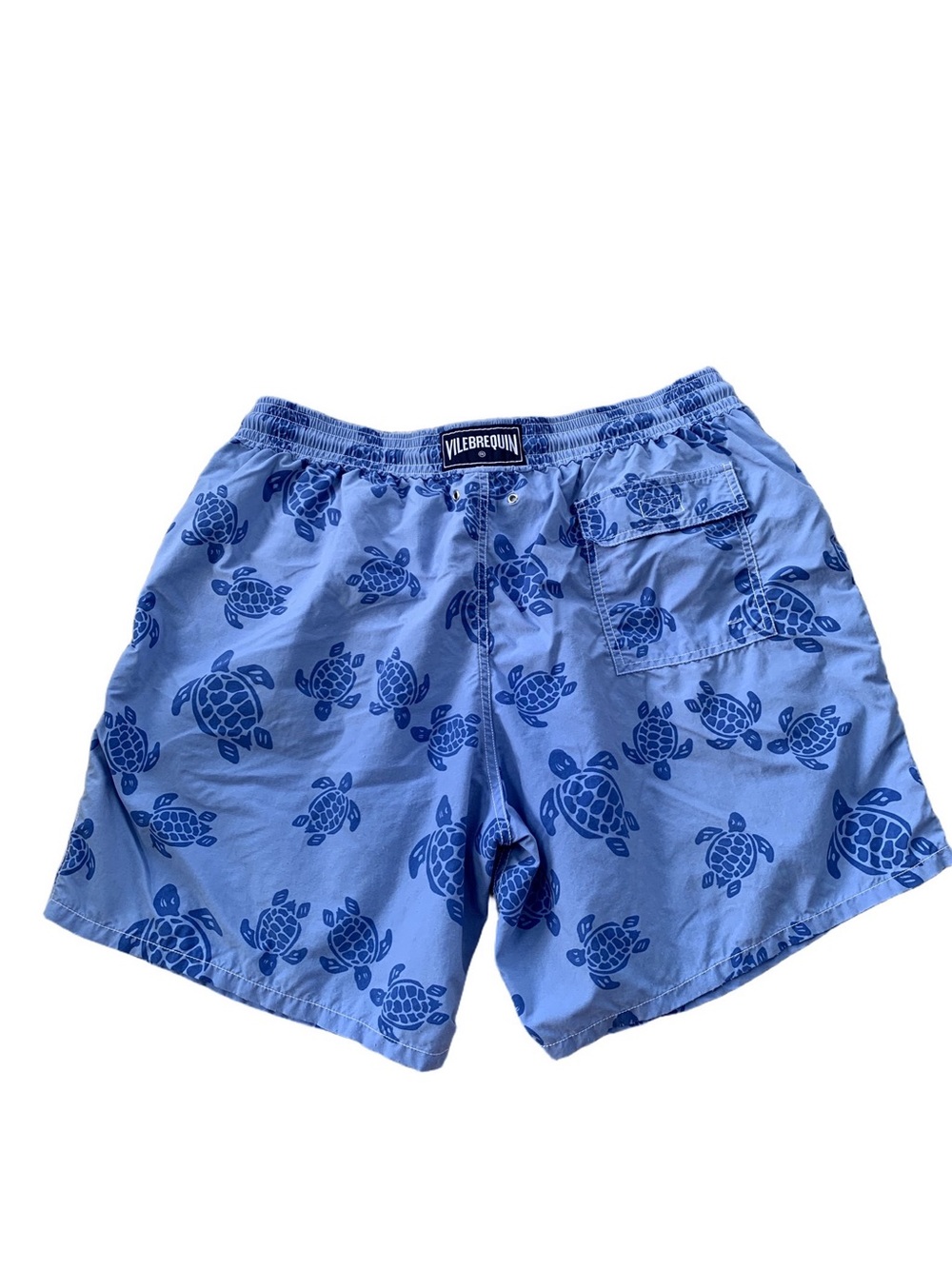 Vilebrequin Men's Size Triple Extra Large XXXL Blue Turtle Resort Swim Trunks - Picture 2 of 11